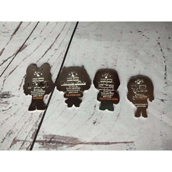 Funko POP! Marvel 4pk Black Light Enamel Pin Set NO BACKS - Picture 4 of 6